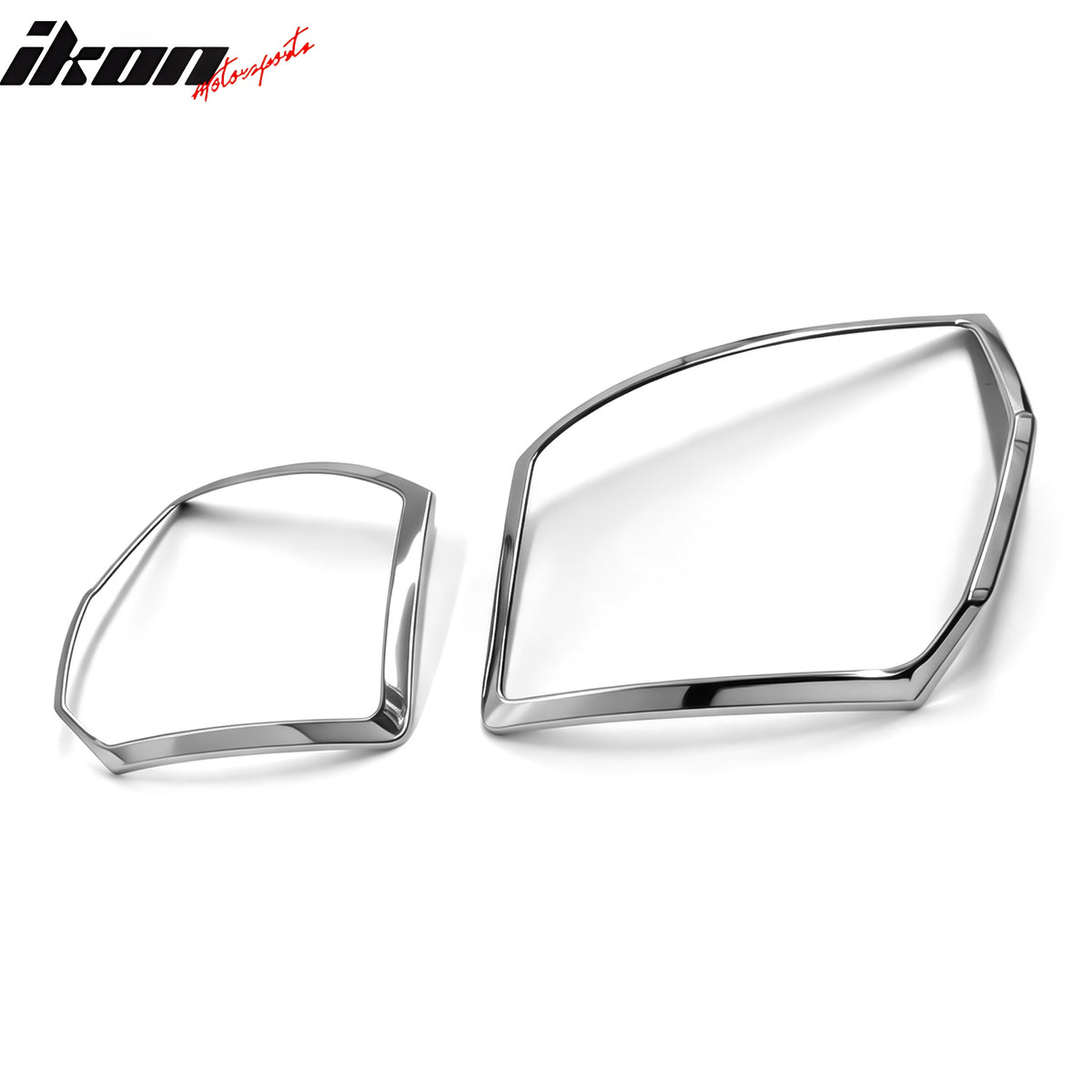 Fits 01-05 Audi A4 B6 Sedan 2PC Replacement Rear Tail Lights Bezel Covers Chrome