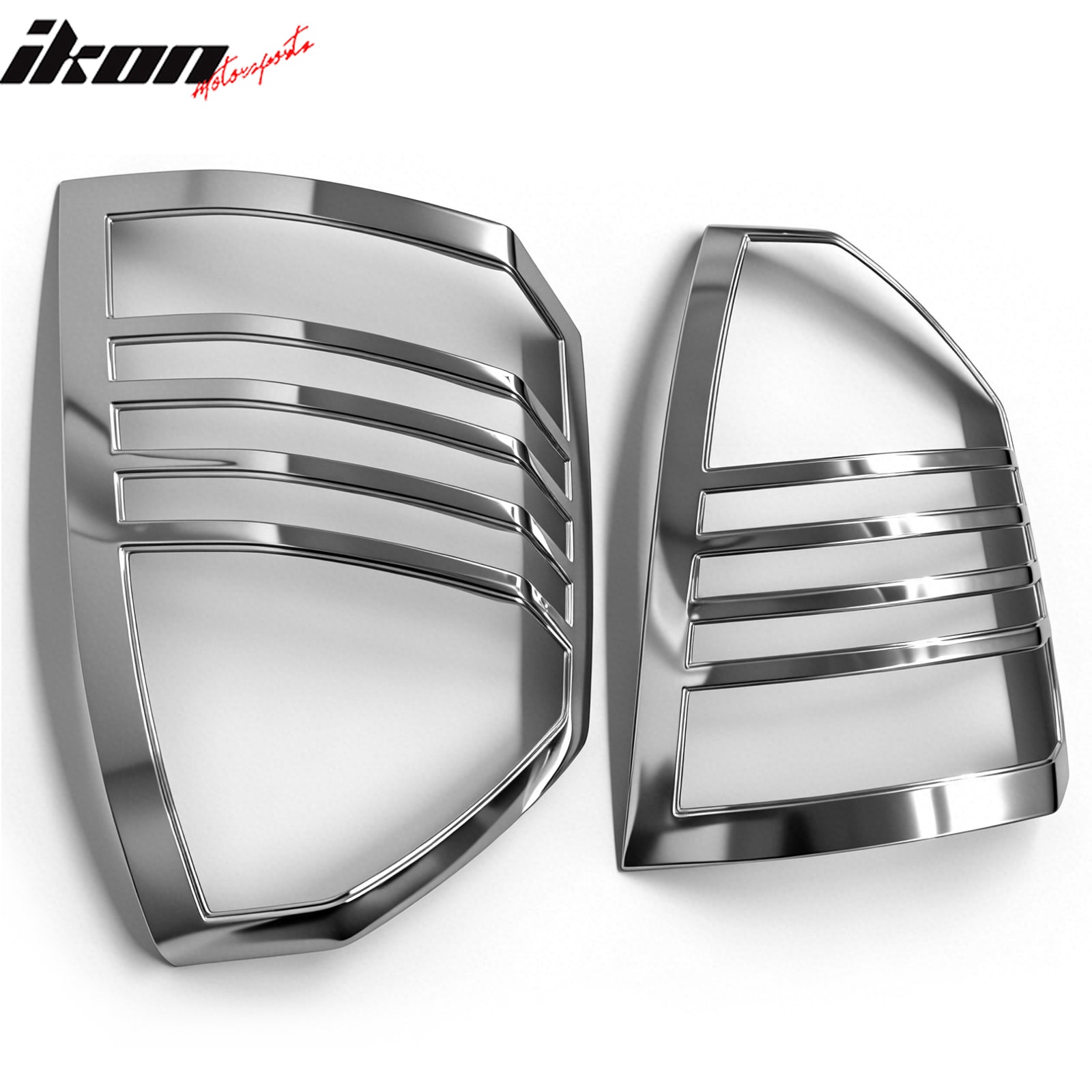 Fits 05-07 Chrysler 300/300C 2PC Replacement Tail Lights Bezel Covers Chrome ABS