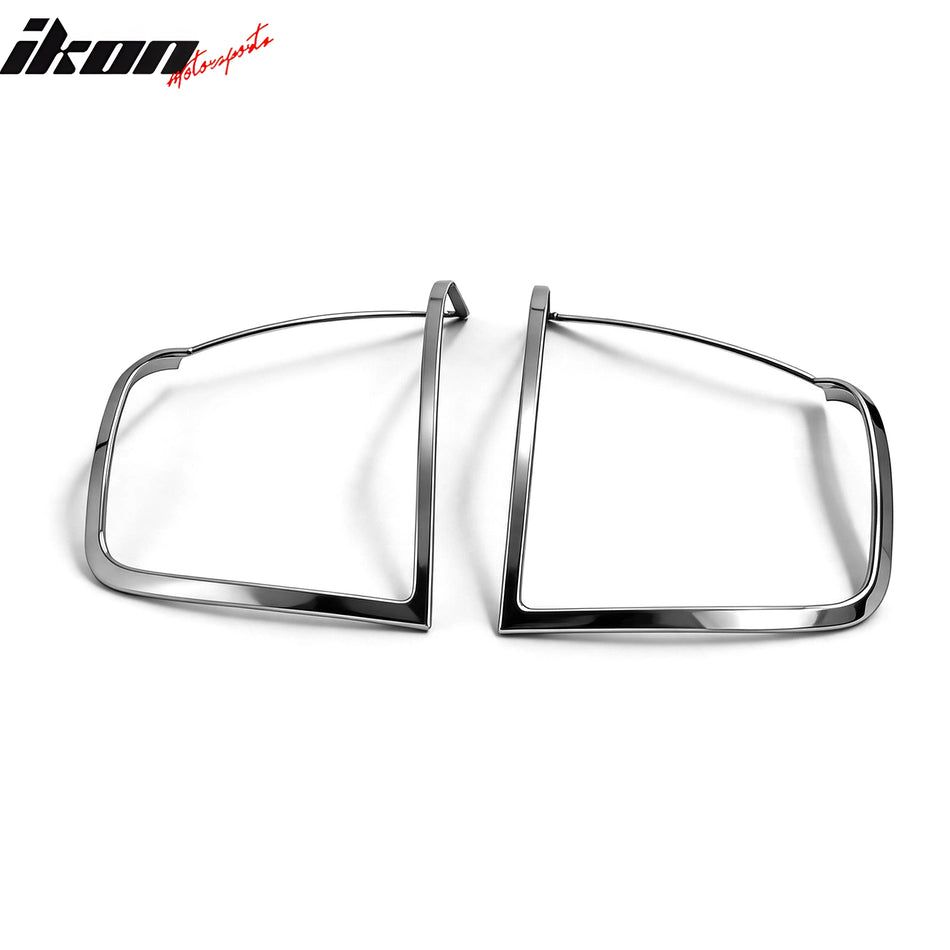Fit 1999-2004 Volkswagen Golf 4 Tail Light Bezels Chrome ABS 2PCS