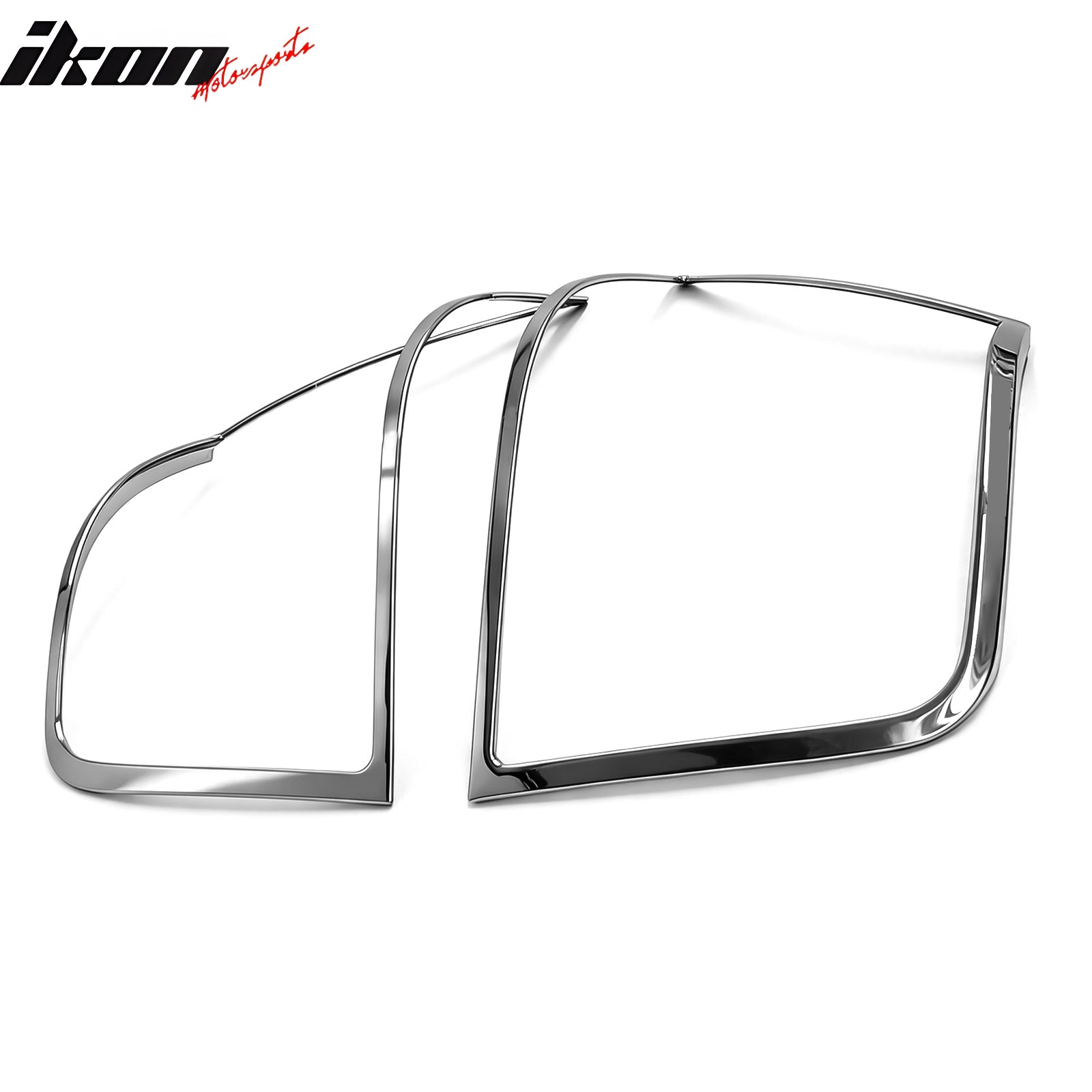 Fits 99-04 Volkswagen Golf 4 Chrome Tail Light Bezels Frame Trim ABS 2PCS Set