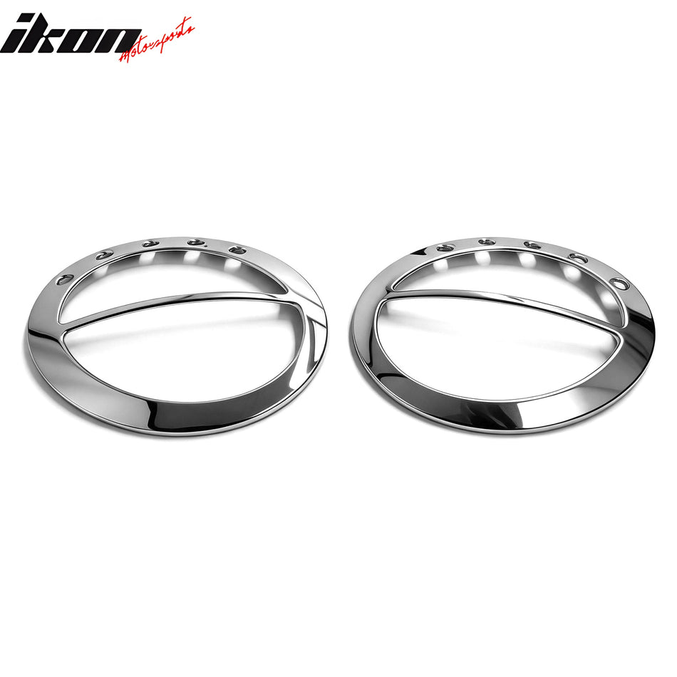 Fit 1998-2005 Volkswagen Beetle Tail Light Bezels Chrome ABS 2PCS