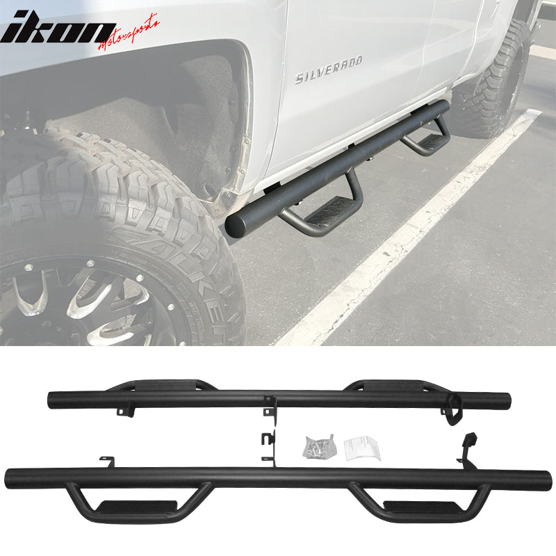 2005-2022 Chevy Silverado GMC Sierra Extended Double Cab Running Board