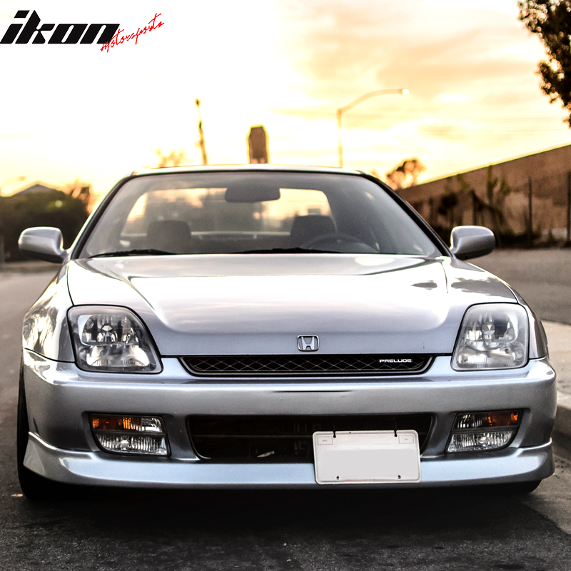 IKON MOTORSPORTS Fog Lights, Compatible With 1997-2001 Honda Prelude, Front Bumper Clear Fog Lamps Left Right for Cars
