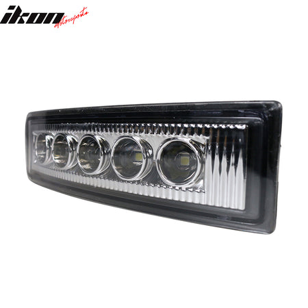 Clearance Sale Fits 03-07 Scion xB White SMD LED DRL Black Out Smoked Fog Lights