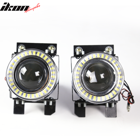 Clearance Sale Fits 13-16 FR-S Projector Fog Lights Angel Eyes Foglamp Bezels