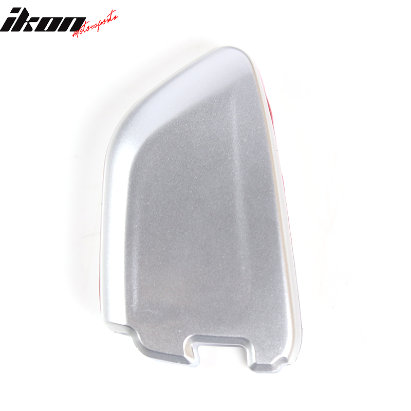 Fits BMW 1 3 4 5 6 7 Series Remote Blade 3 Key Fob Shell Holder Cover Silver Red