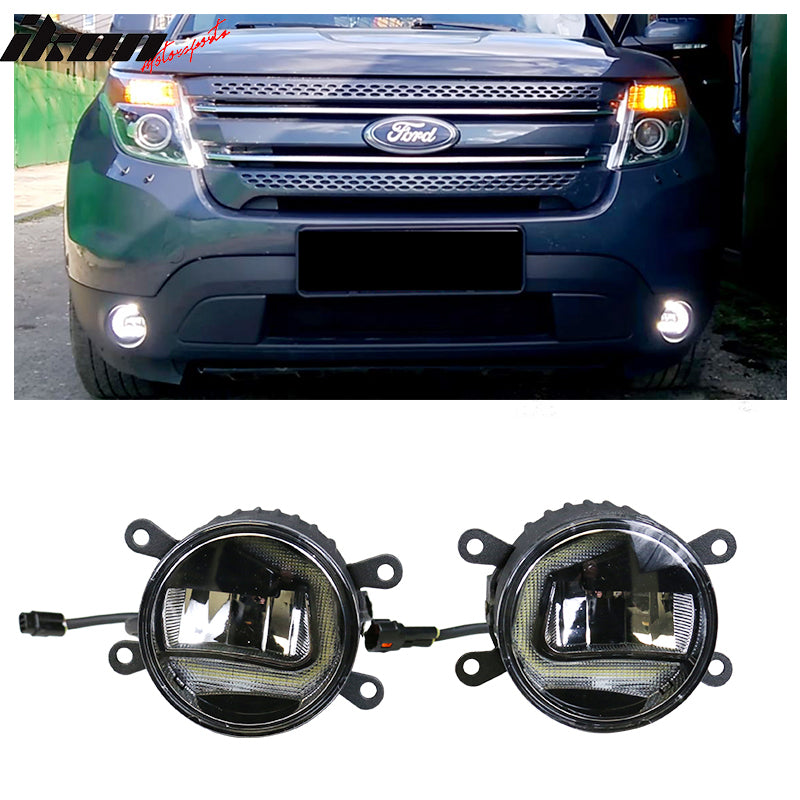 2011-2015 Ford Explorer 2015-2016 Fusion 2009-2015 Focus Fog Lights