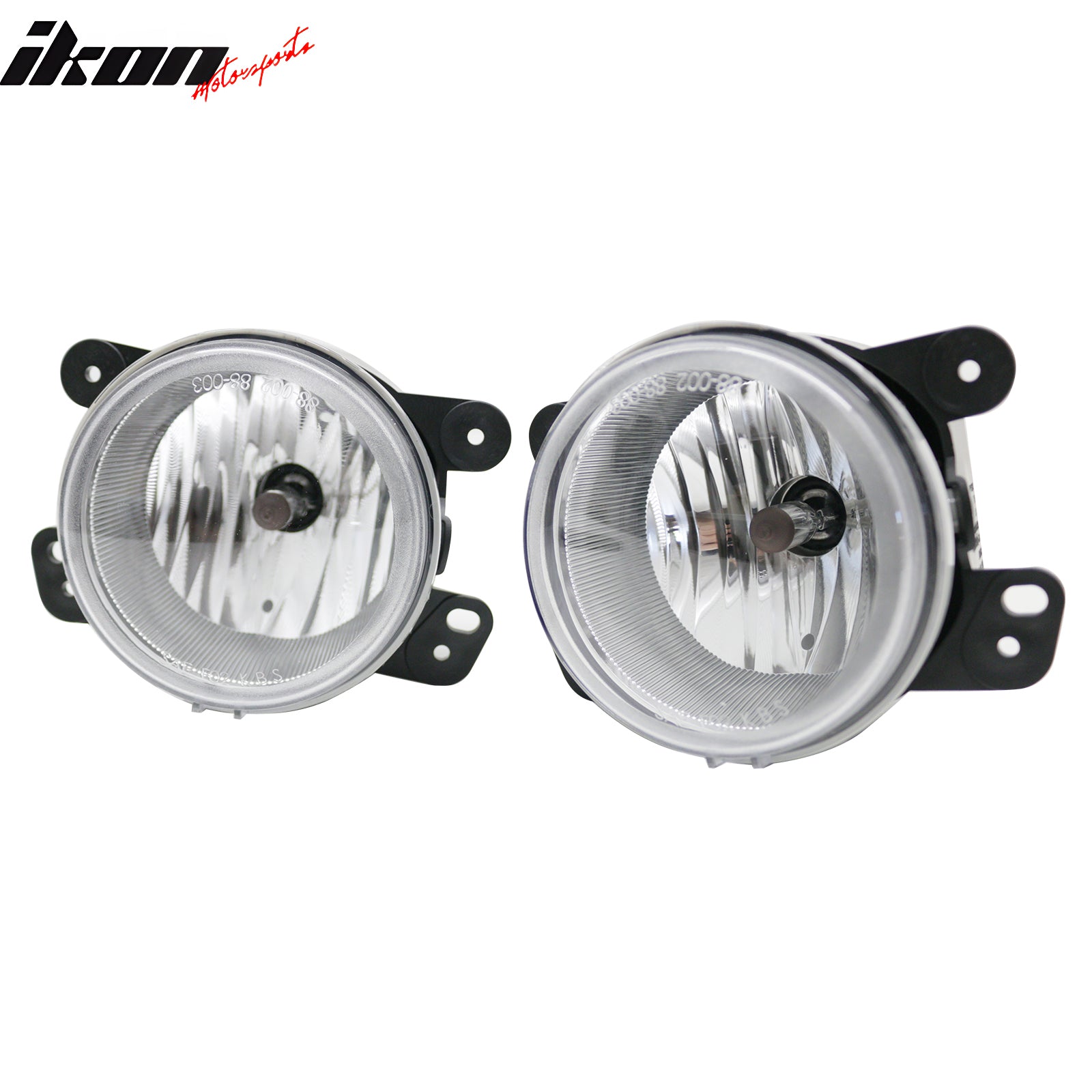Fits 05-10 Chrysler 300 Touring 06-10 PT Cruiser Front Fog Lights Clear Lens 2PC