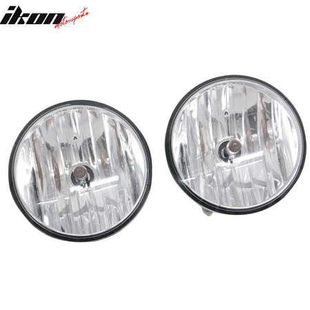 Fits 01-03 Ford F-150 & F-250 LD 03-05 Lincoln Aviator Fog Lights Clear Lens 2PC