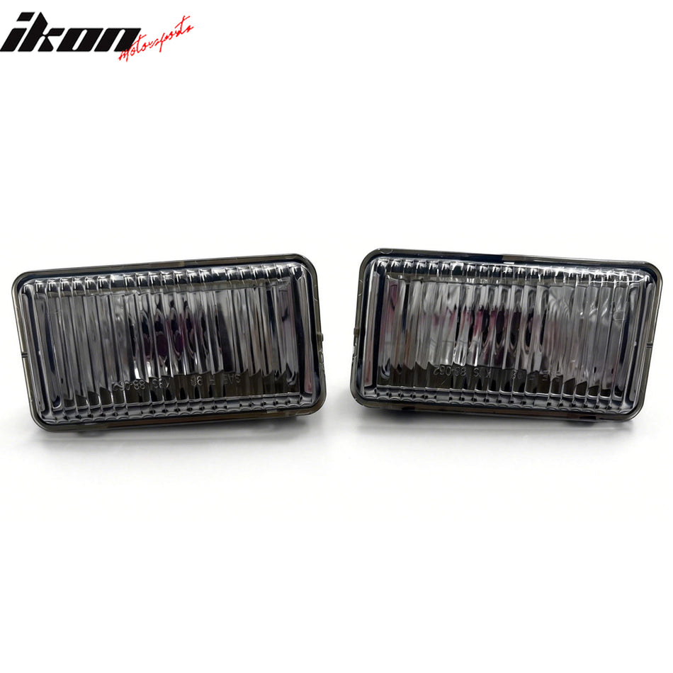 1998-2004 Chevrolet S10& 1998-2005 Blazer Front Bumper Fog Lights Clear Lens Lamps 2PCS Set