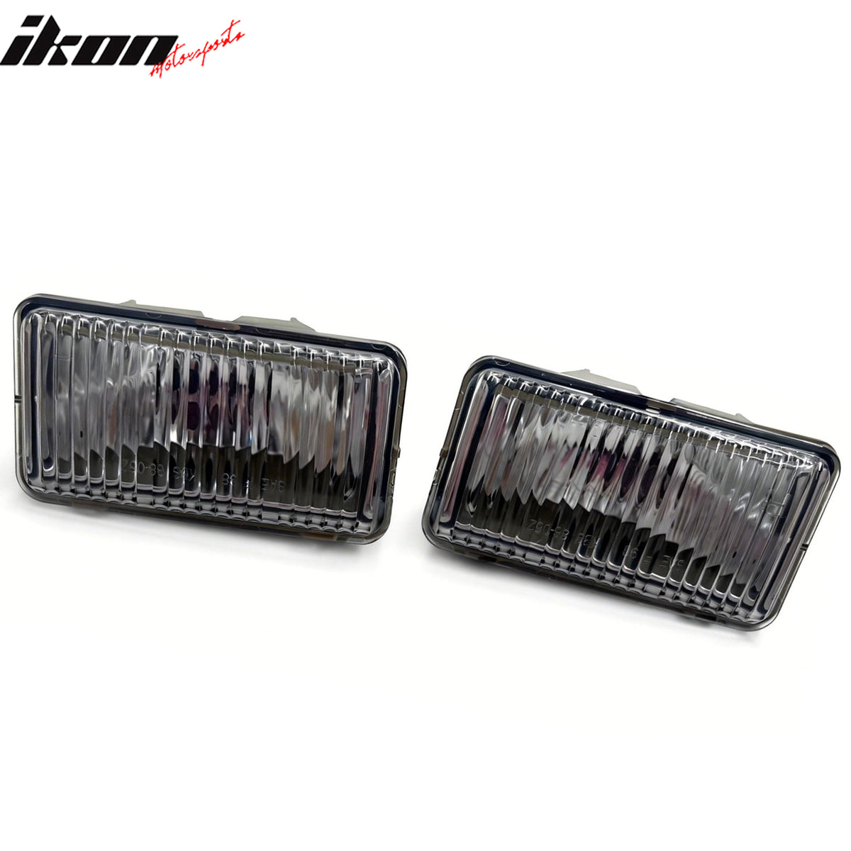 IKON MOTORSPORTS Fog Lights, Compatible with 1998-2004 Chevrolet S10 Base/LS Models 1998-2005 Blazer, Clear Lens Front Bumper Driving Fog Lamp, Pair