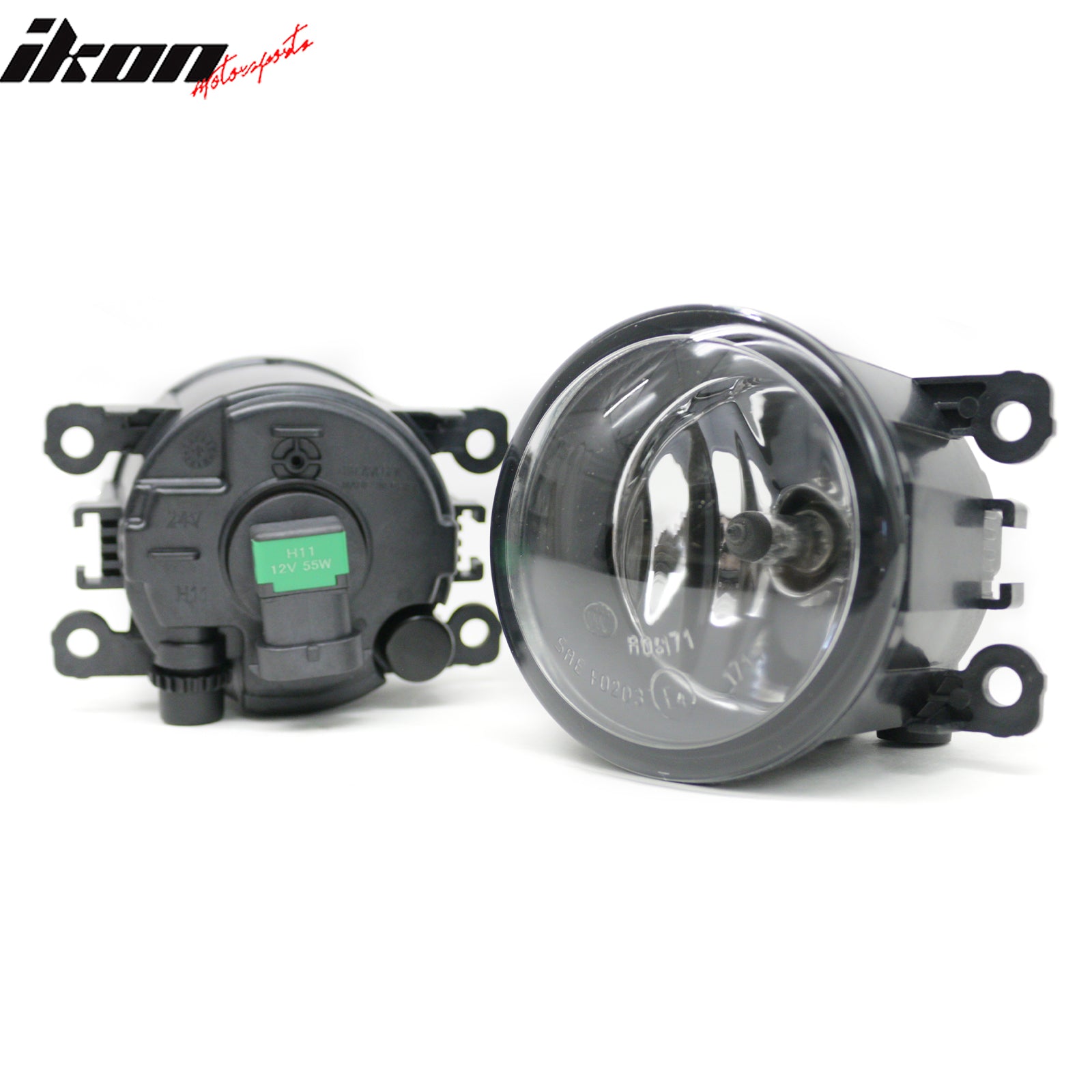 Fits 11-15 Ford Explorer Front Bumper Fog Lights Lamps W/Cover Clear Lens