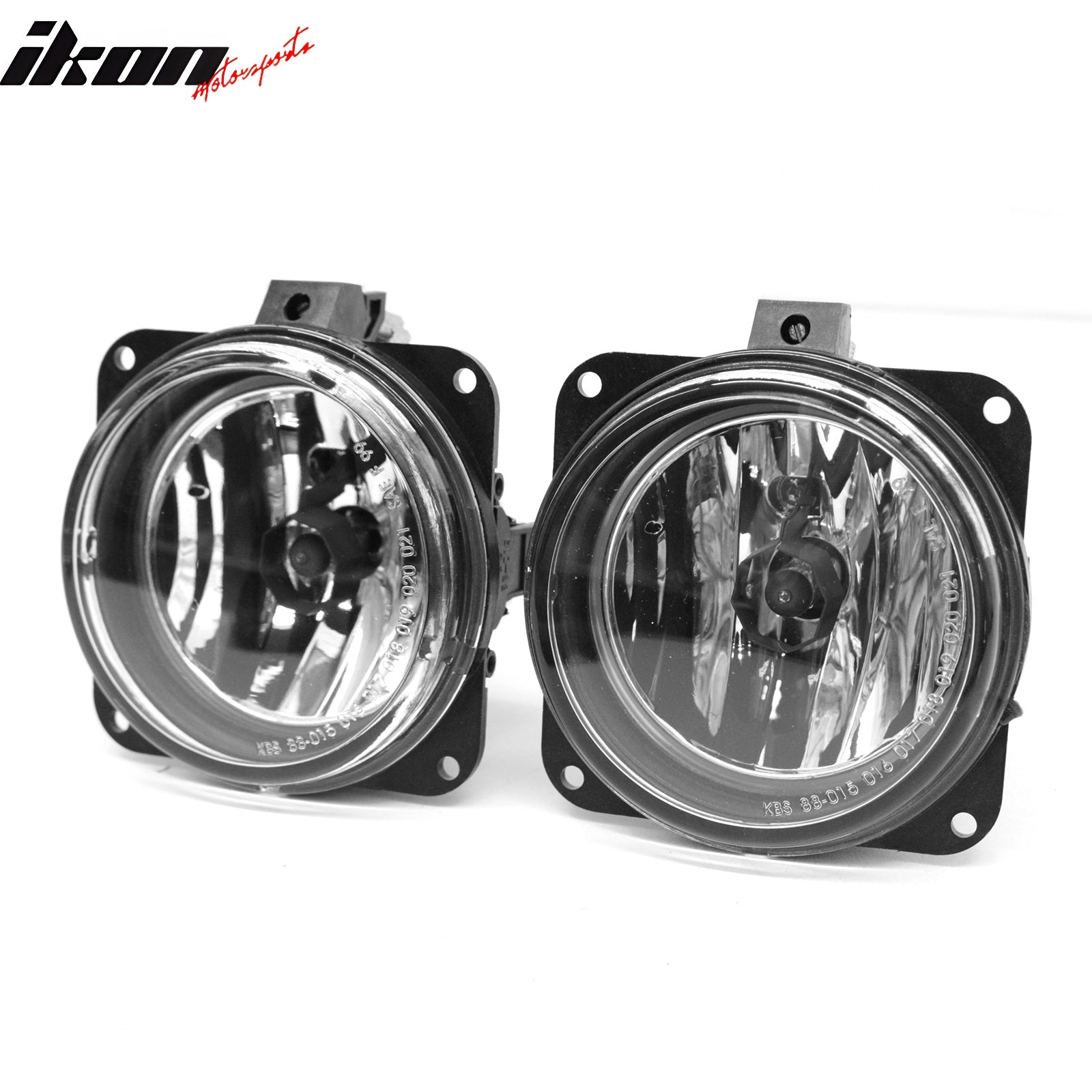 Fits 02 Lincoln LS Front Bumper Driving Fog Lights Lamps Replacement Clear Lens