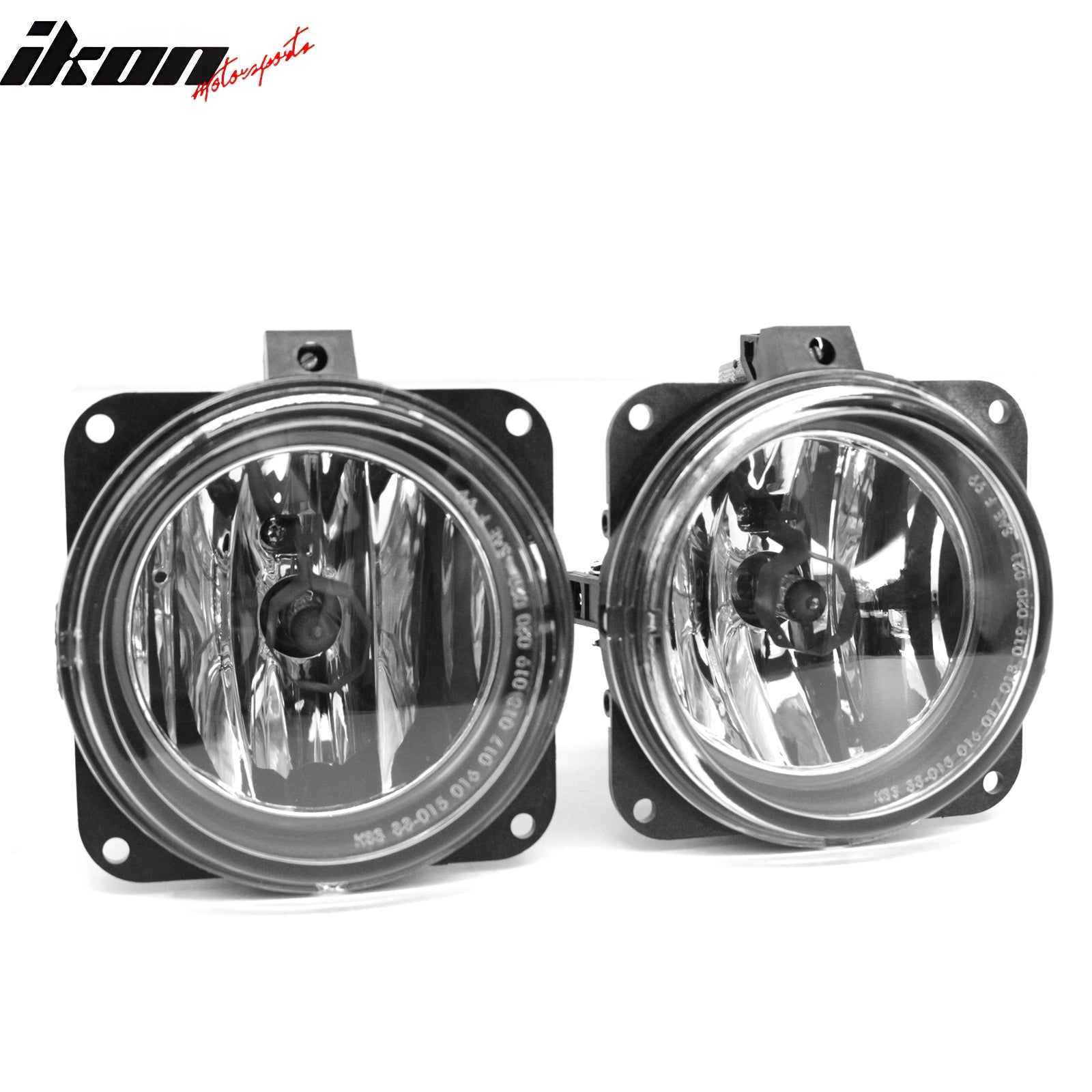 Fits 02 Lincoln LS Front Bumper Driving Fog Lights Lamps Replacement Clear Lens