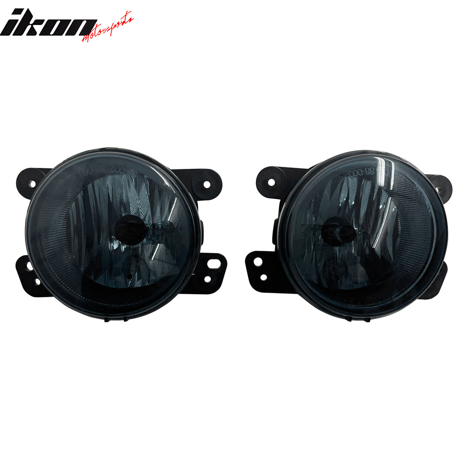 2005-2010 Chrysler 300 Touring 2005-2008 Dodge Magnum Right Left RH LH Front Bumper Driving Fog Lights Lamps Assembly Replacement W/Wiring Smoke Lens