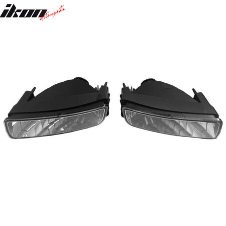 Fits 03-06 Ford Expedition Bumper Driving Fog Lights Lamps Clear Lens W/Wiring
