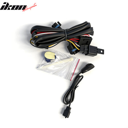 Fits 00-06 Chevy Suburban 1500/Tahoe Z71 Front Bumper Fog Lights Lamp Smoke Lens