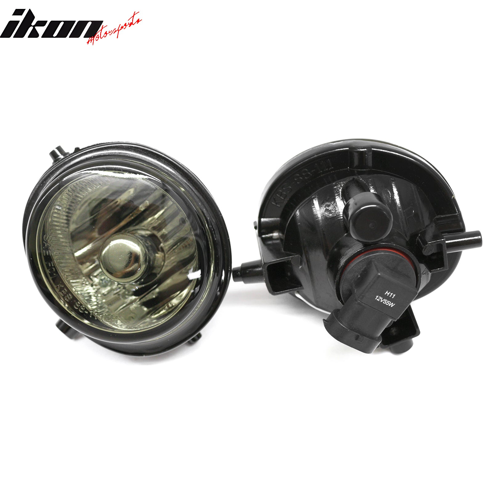 Fits 07-09 Mazda CX-7 5 & 6 06-15 MX-5 Front Bumper Fog Lights Lamps Smoke Lens
