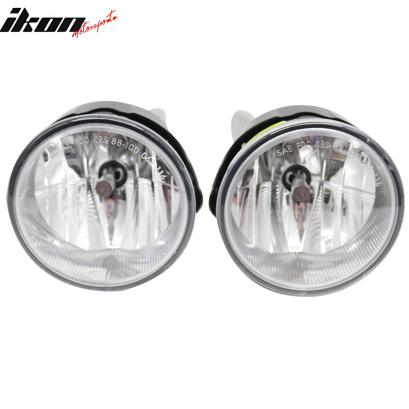 Fits 04-10 Jeep Grand Cherokee Front Bumper Fog Lights Lamp Assembly Clear Lens