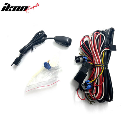 Fits 01-03 Mazda Miata 02-03 MPV 05-06 Tribute Fog Lights W/Wiring Smoke Lens