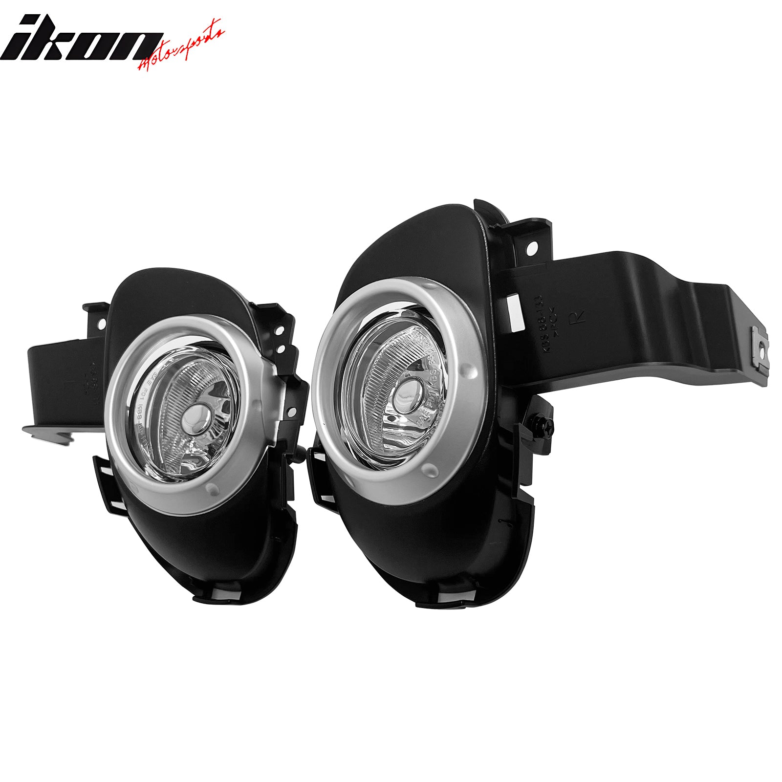Fits 04-06 Mazda 3 Hatchback Bumper Driving Fog Lights Lamps Clear Lens W/Wiring