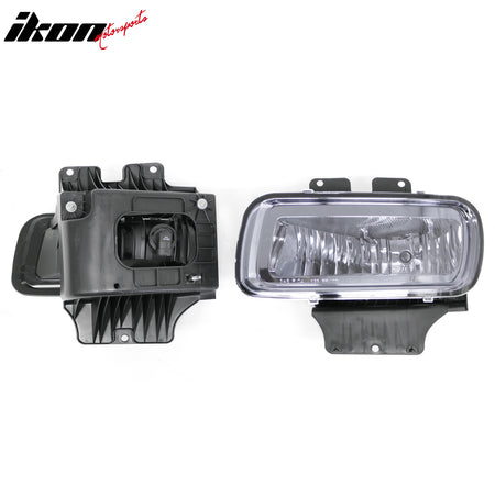 Fits 04-06 Ford F-150 06 Lincoln Mark LT Front Bumper Fog Lights Lamp Smoke Lens