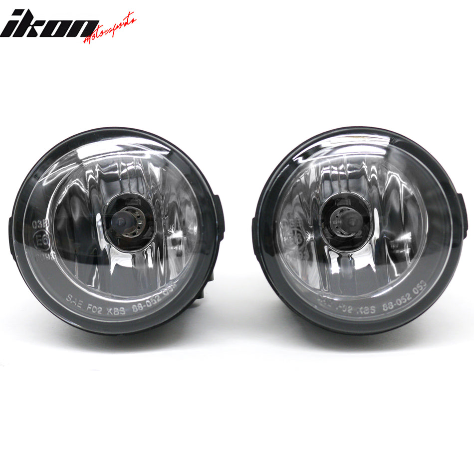 09-12 Nissan Murano 11-14 Juke 09-14 Cube 10-13 INFINITI G37 Sedan 06-12 FX35 11-13 QX56 12 M35h Front Bumper Fog Lights Lamp Black Housing Clear Lens