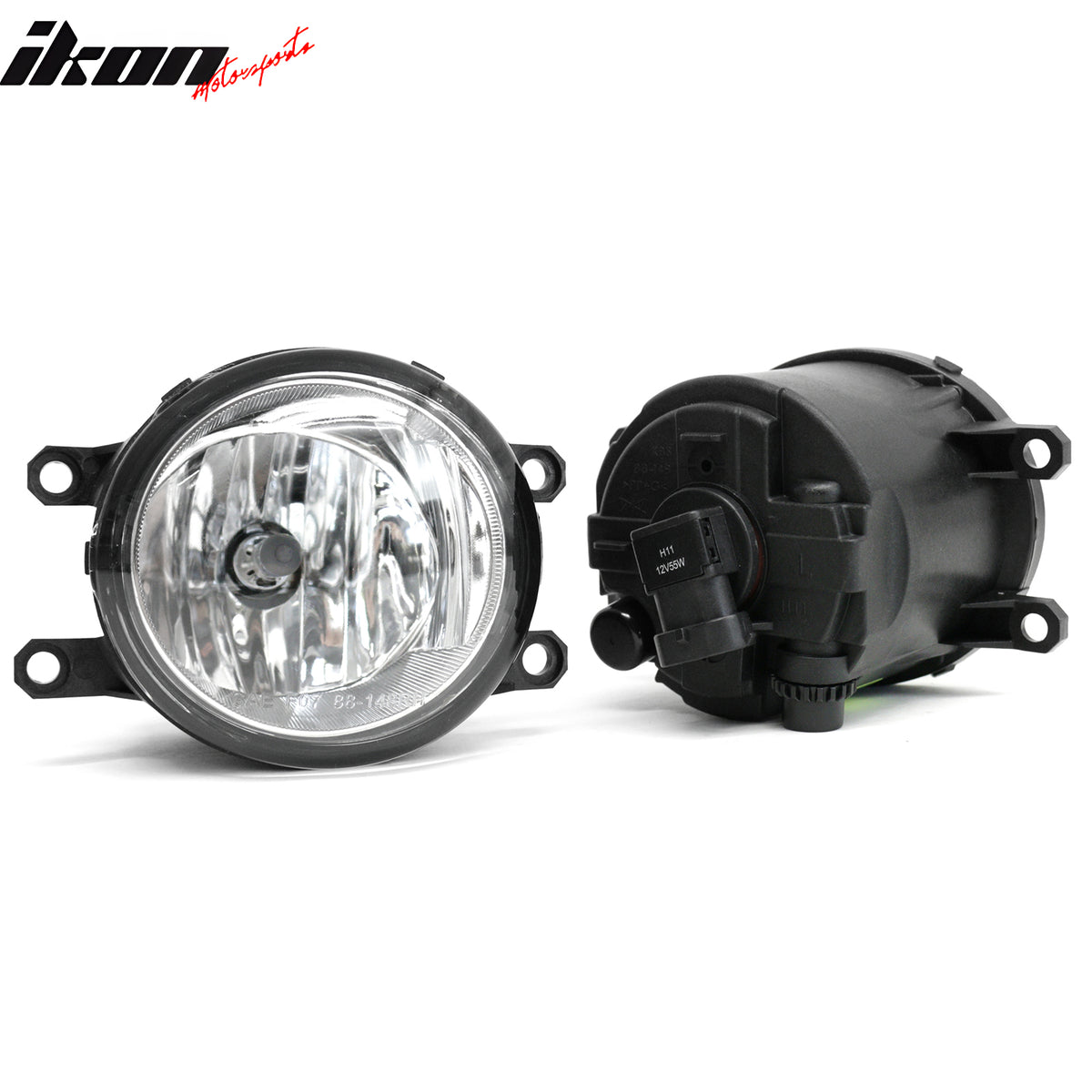 Fits 10-13 Lexus GX460 11-17 CT200h 11-13 IS250/IS350 Fog Lights Lamp Clear Lens