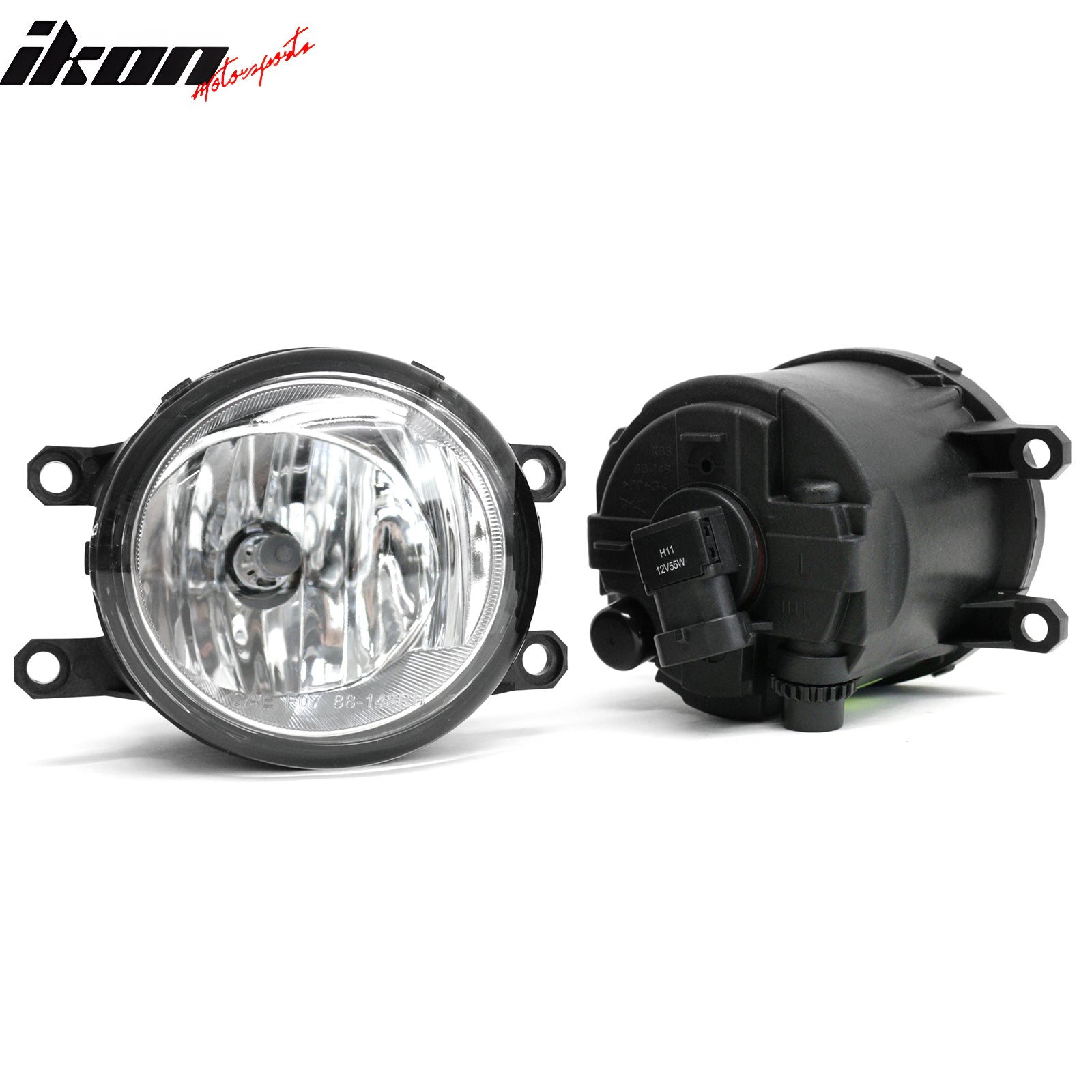 Fits 10-13 Lexus GX460 11-17 CT200h 11-13 IS250/IS350 Fog Lights Lamp Clear Lens