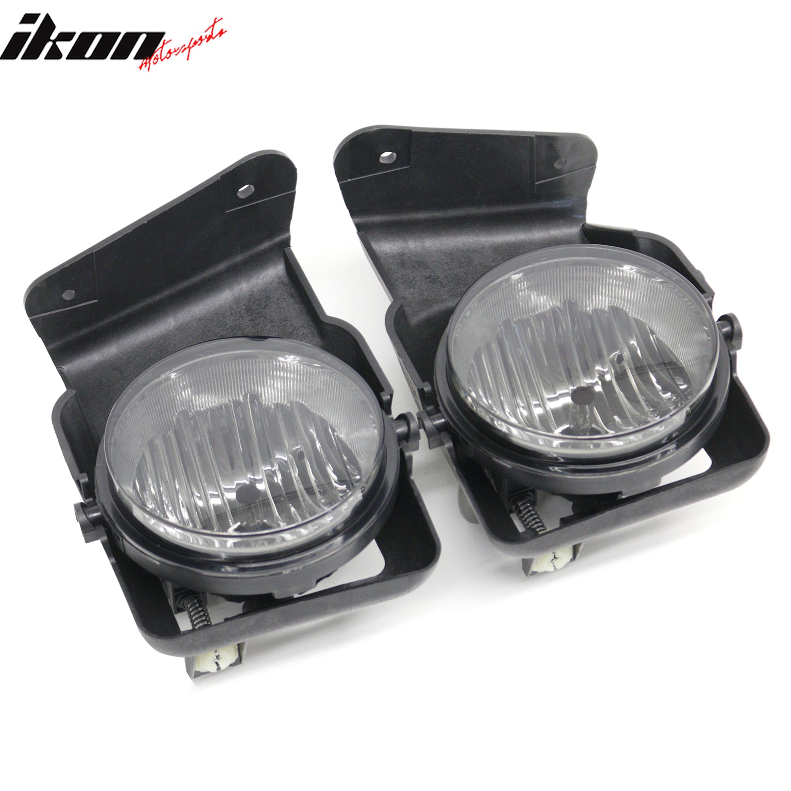 Fits 05-06 GMC Sierra 1500/2500 HD/3500 Fog Lights Smoke Lens Left Right Lamps