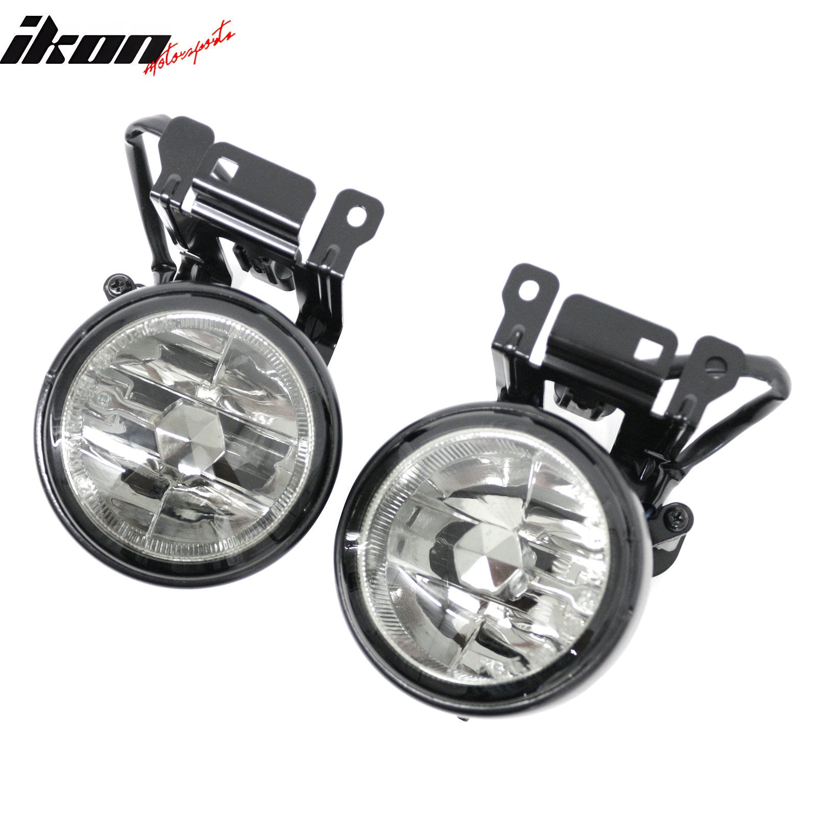 Fits 00-04 Mitsubishi Montero Sport Front Bumper Fog Lights Lamps Smoke Lens