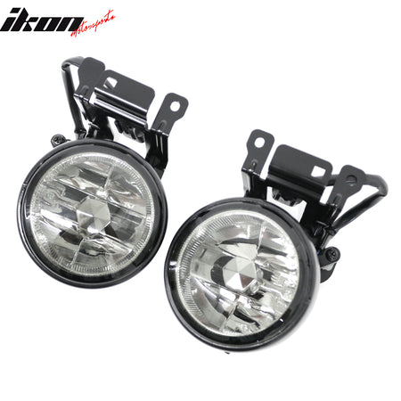 Fits 00-04 Mitsubishi Montero Sport Front Bumper Fog Lights Lamps Smoke Lens