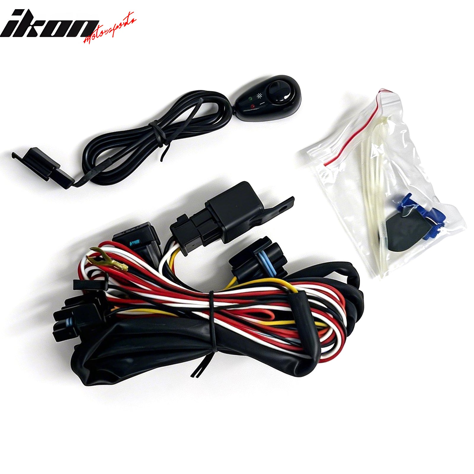 Fits 94-02 Dodge Ram 1500 2500 Front Bumper Fog Lights Lamps W/Wiring Smoke Lens