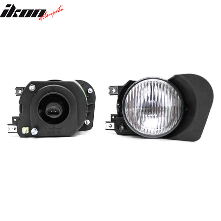 Fits 02-03 Mitsubishi Galant Front Bumper Driving Fog Lights Lamps Clear Lens