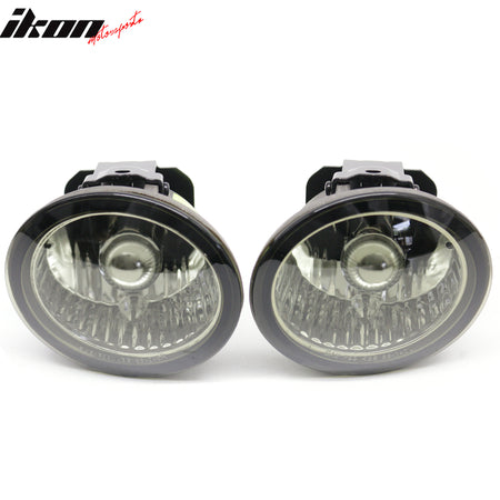 Fits 02-04 Nissan Altima 03-05 Infiniti FX35/FX45 Fog Lights Smoke Lens Lamps