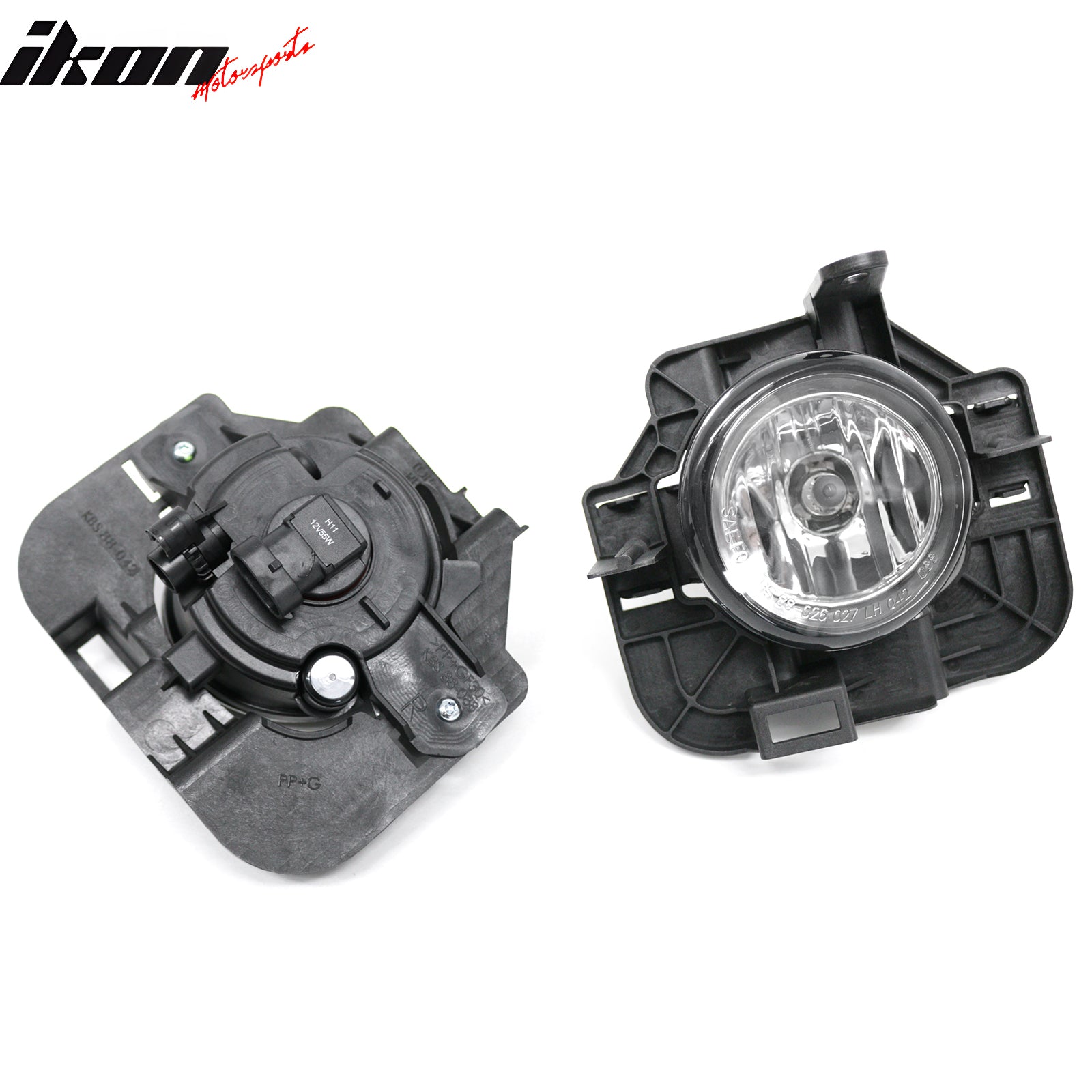 Fits 07-11 Nissan Altima Sedan/Hybrid Front Bumper Fog Lights Lamps Clear Lens