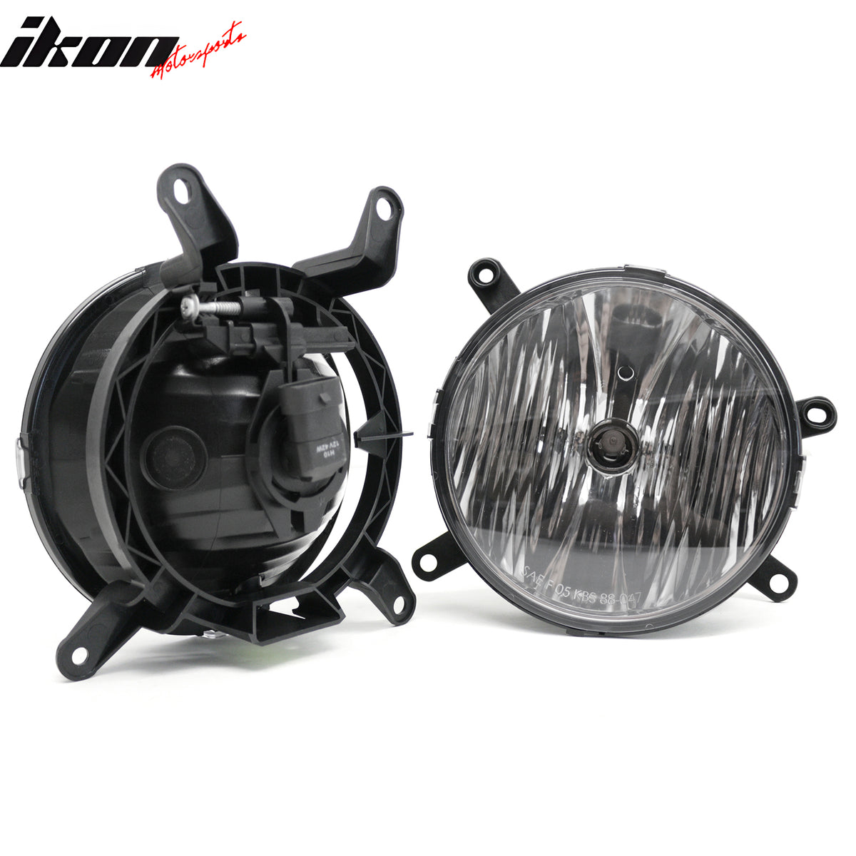 Fits 05-09 Ford Mustang GT Front Bumper Driving Fog Lights Lamps Clear Lens