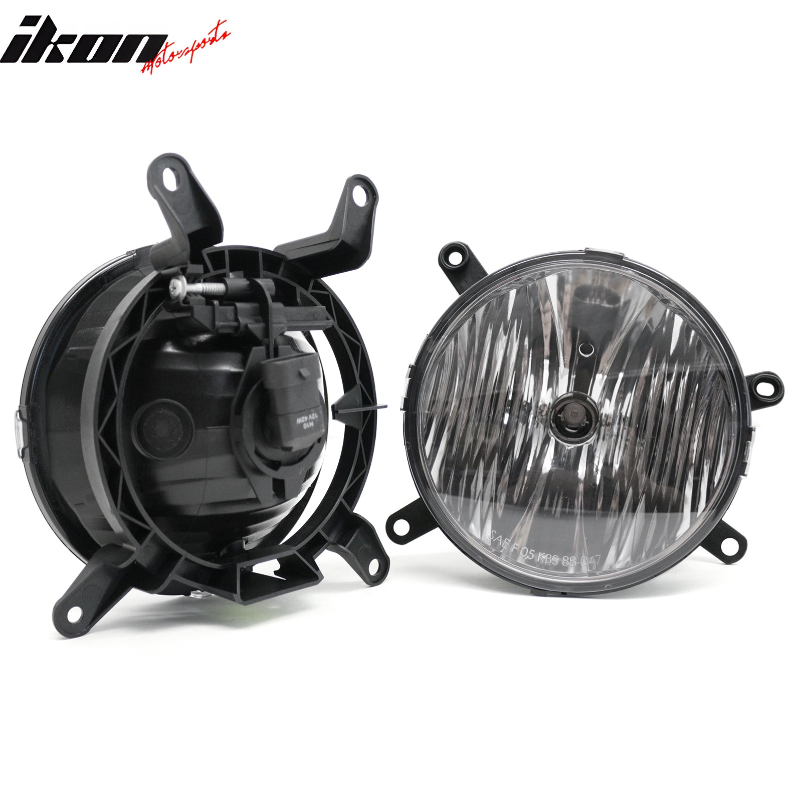 Fits 05-09 Ford Mustang GT Front Bumper Driving Fog Lights Lamps Clear Lens