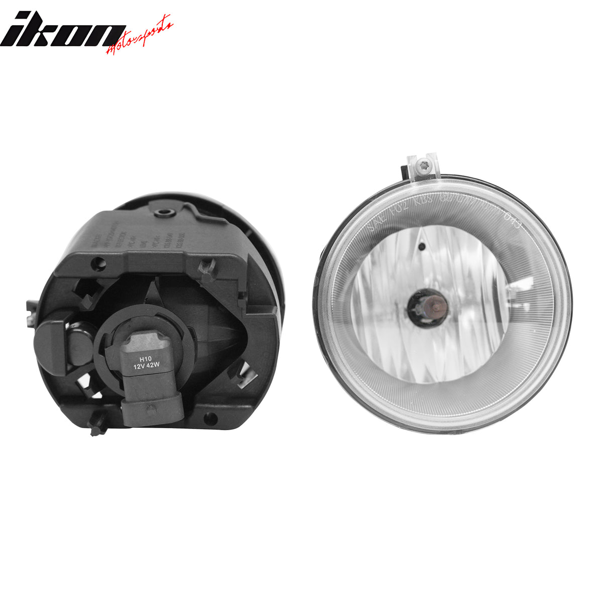 Fits 05-10 Chrysler 300 RH LH Front Bumper Driving Fog Lights Lamps Clear Lens
