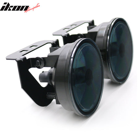 Fits 92-99 Pontiac Bonneville SE 2PCS Front Bumper Fog Lights Lamps W/Smoke Lens