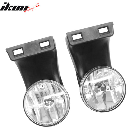 Fits 94-01 Dodge Ram 1500 2500 Front Bumper Driving Fog Lights Lamps Clear Lens