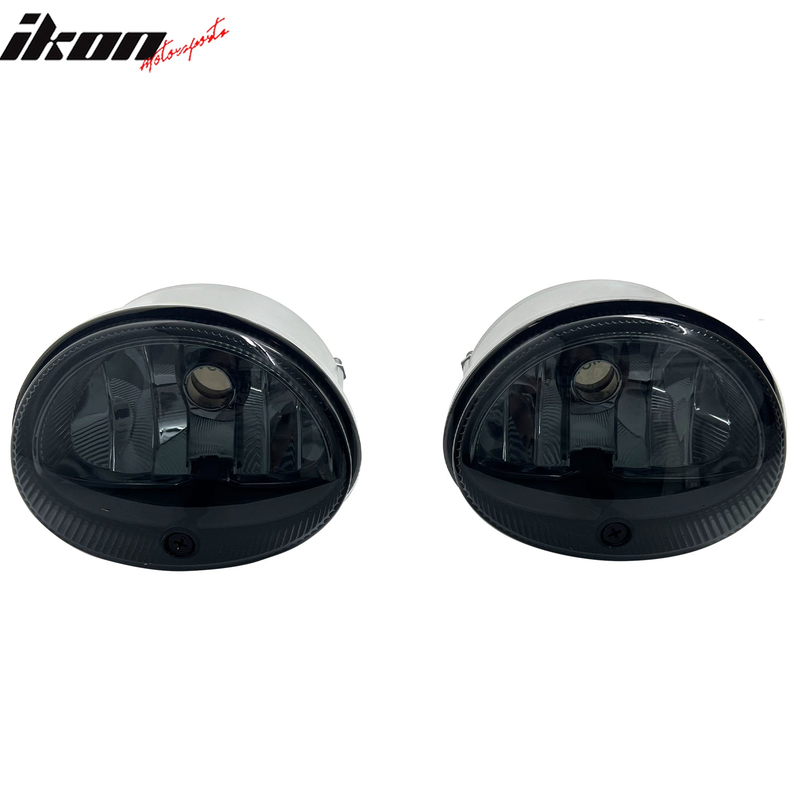 IKON MOTORSPORTS Fog Lights, Compatible with 98-04 Chrysler Concorde 99-01 LHS 98-1999 Town & Country 99-00 Voyager/Grand 99-05 Dodge Caravan/Grand, Smoke Lens Front Bumper Driving Fog Lamp, Pair