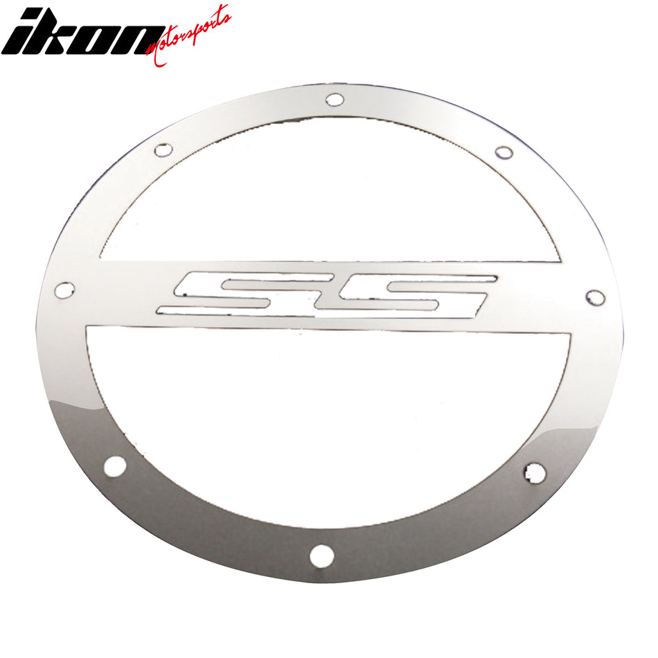 2010-2013 Chevy Camaro Mirror Finish Gas Door Cover Stainless Steel