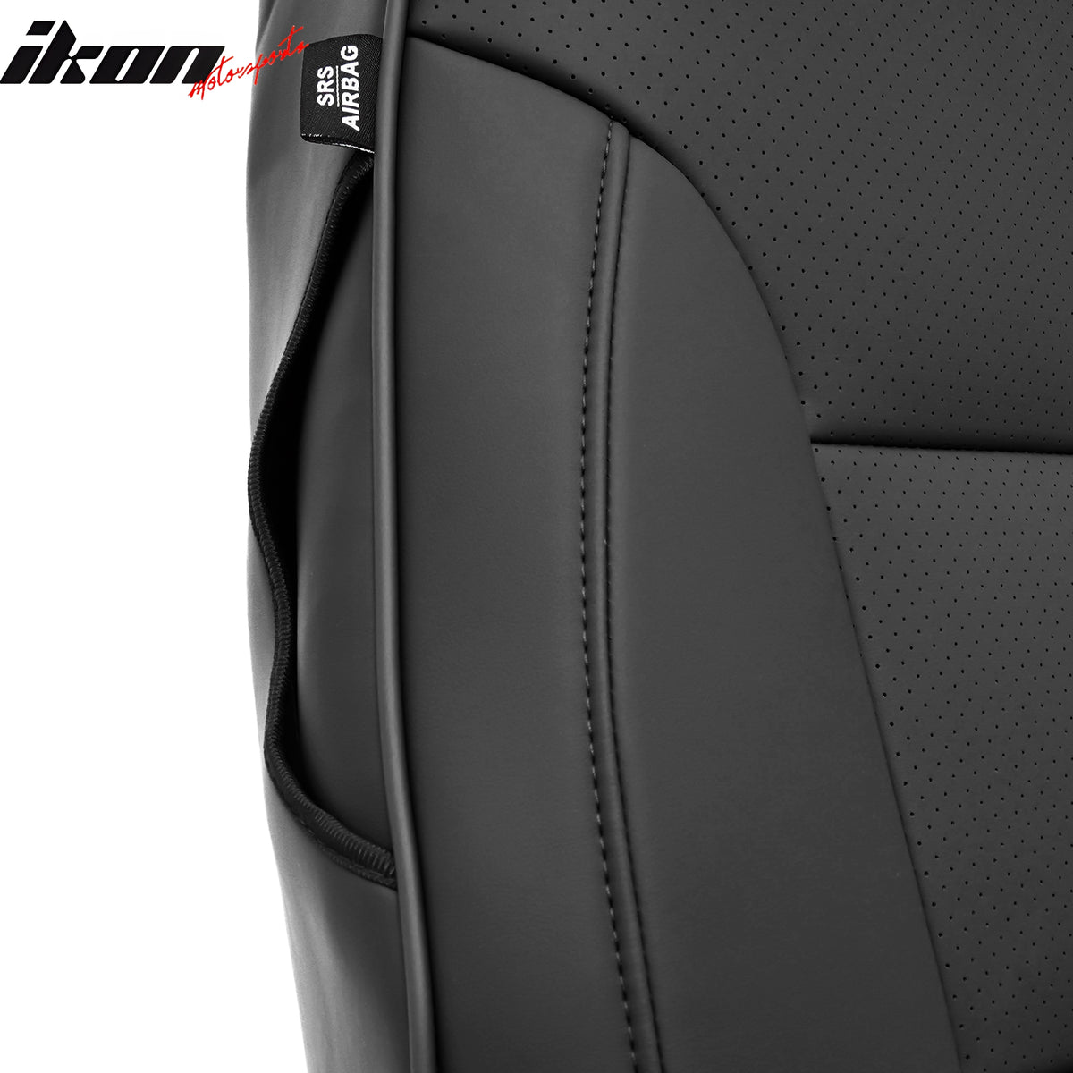 Fits 14-18 Chevy Silverado GMC Sierra 1500 Seat Covers Protector Full Set Black