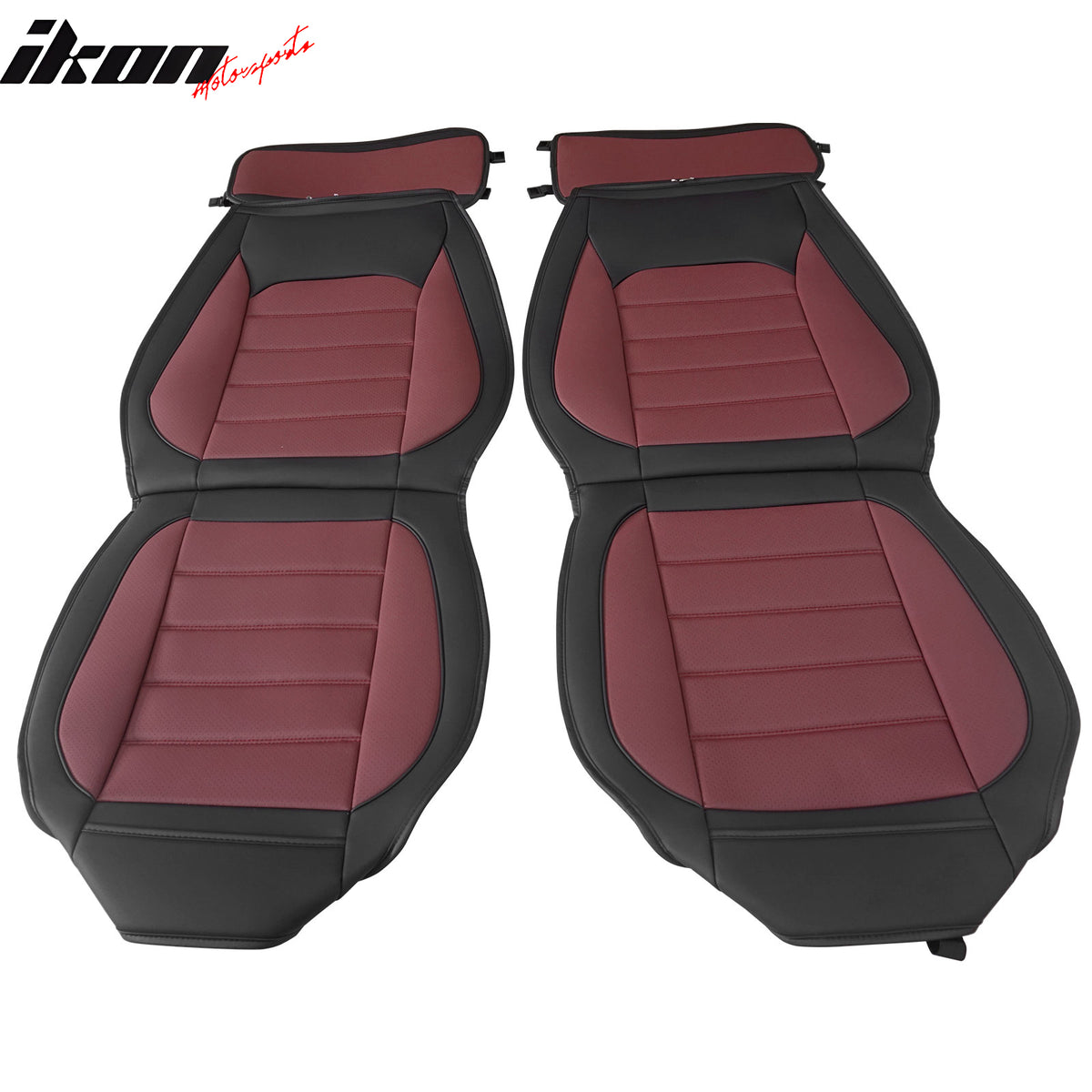 Fits 09-26 Ford F150 Crew Cab Pickup Seat Covers PU Leather 5 Seats Set