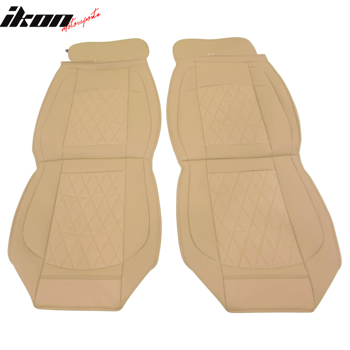 Fits 08-23 Toyota Tundra Full Set Seat Covers Front Back Row PU Leather