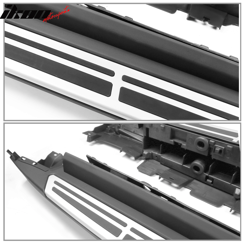 Fits 19-23 BMW X5 G05 OE Style Running Board Side Step Nerf Bar In Pair