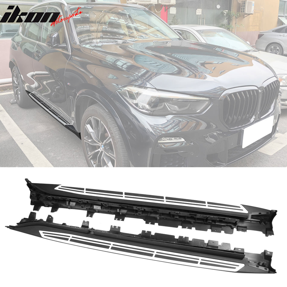 2019-2025 BMW X5 G05 OEM Style Polish Aluminum Running Board