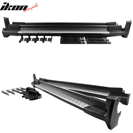 Running Board Compatible With 2007-2011 Honda CRV CR-V, Factory Style Aluminum Pair Side Step Nerf Bar by IKON MOTORSPORTS, 2008 2009 2010