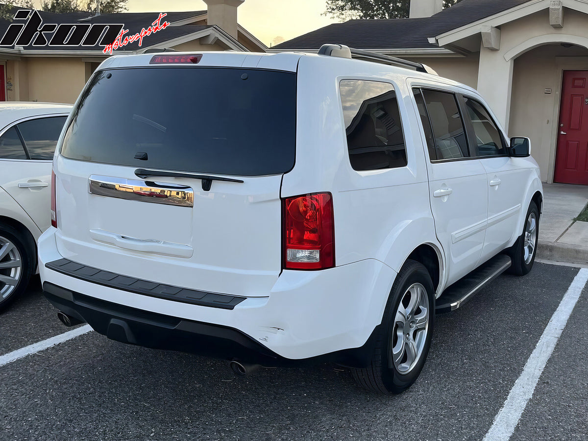 Fits 09-15 Honda Pilot OE Style Running Board Side Step Nerf Bars Black Silver